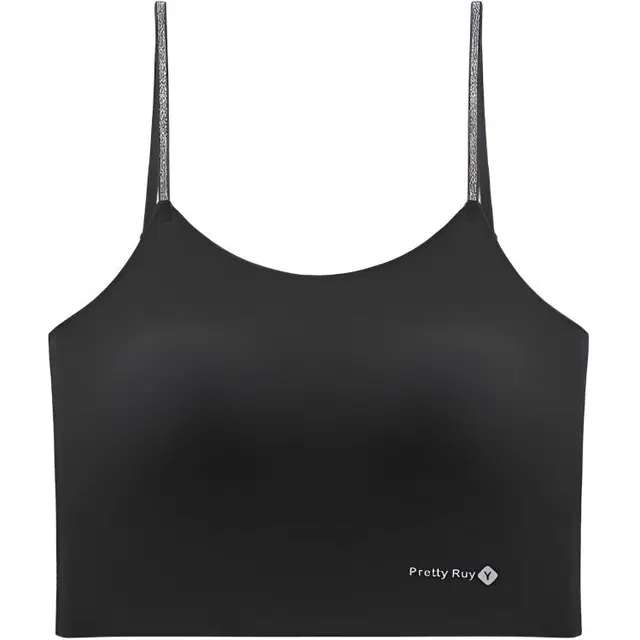 草本初色 小吊带无痕美背聚拢承托舒适柔软透气内衣女高弹背心式文胸 女款