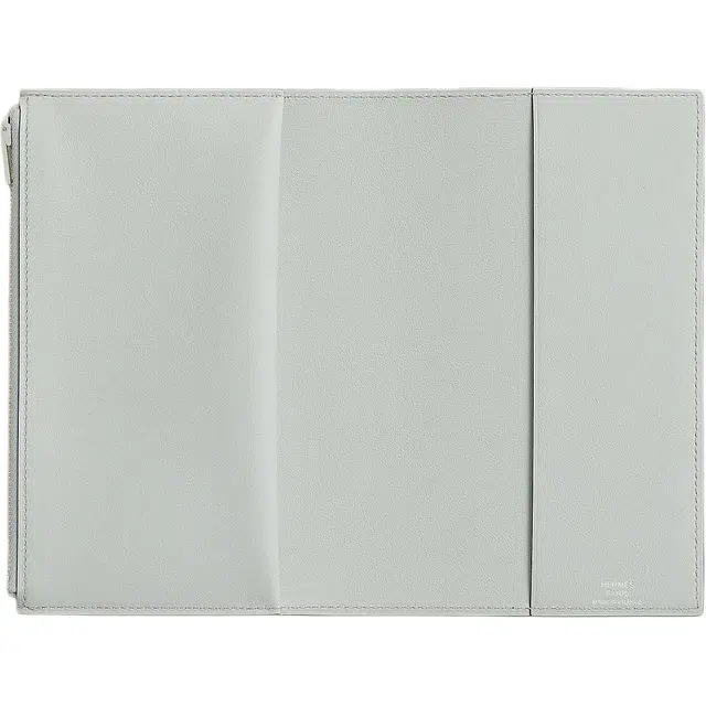 HERMES EAZIP Swift 12 Blanc Casse
