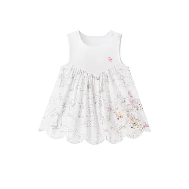 英氏连衣裙 舒适柔软透气无袖 婴幼童