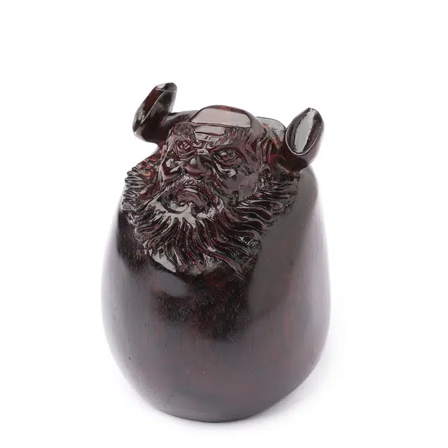 三檀小舍 天师·钟馗赐福 精工满雕老匠人文玩盘玩 紫檀属 把件 男女同款情侣款