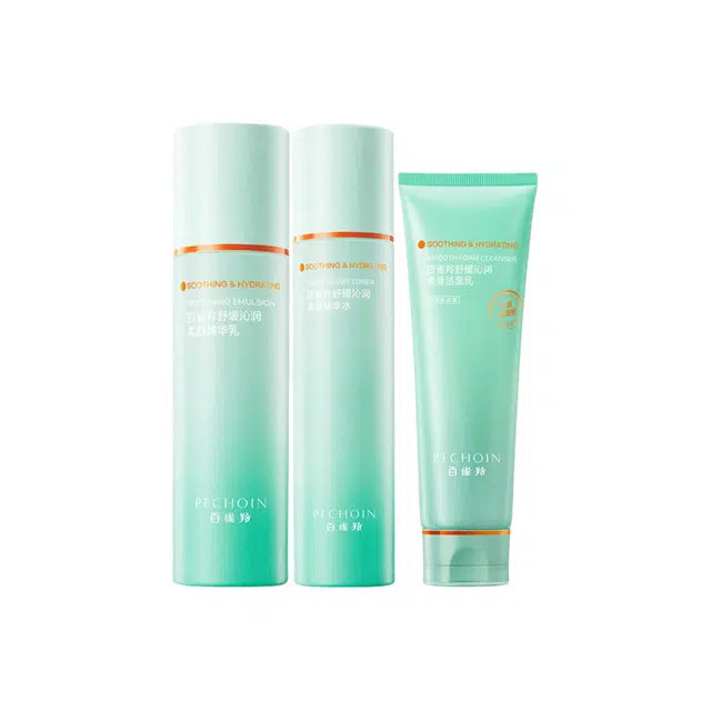 百雀羚 舒缓沁润柔肤护肤套装 维稳保湿