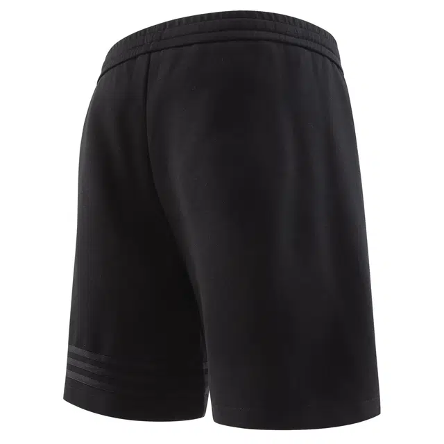 普鲁士多特蒙德 美式复古街头简约基础三杠设计纯色字母队徽潮牌印花宽松舒适百搭时尚潮流通勤透气凉感吸湿排汗速干运动五分休闲短裤 男女同款