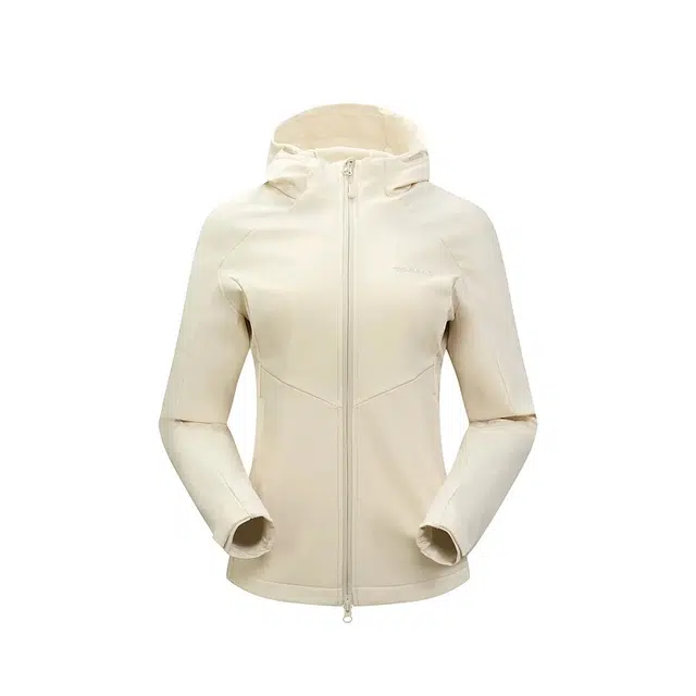 探路者 透湿防风户外运动登山徒步防泼水高弹舒适休闲软壳外套夹克 女款