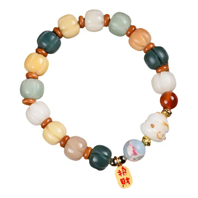 舞依翡 药片珠文玩直切 树脂 手串 男女同款情侣款