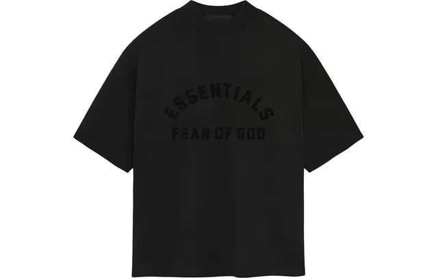 Fear of God Essentials SS24 drop2 Crewneck T-Shirt T Jet Black