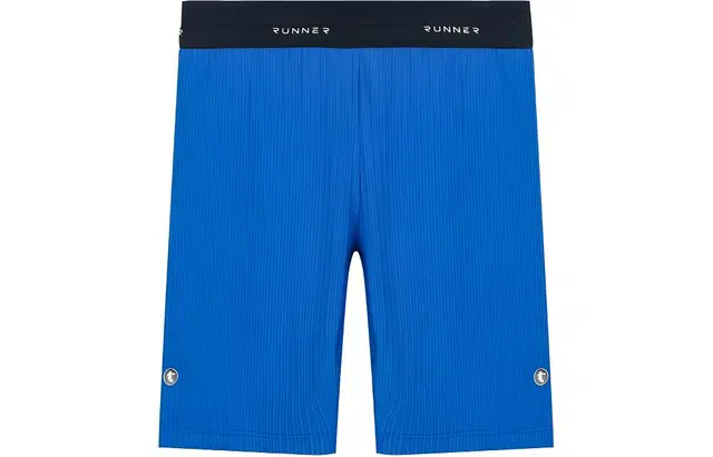 乔丹 拼色中腰透气直筒运动短裤 男款 卡布里蓝