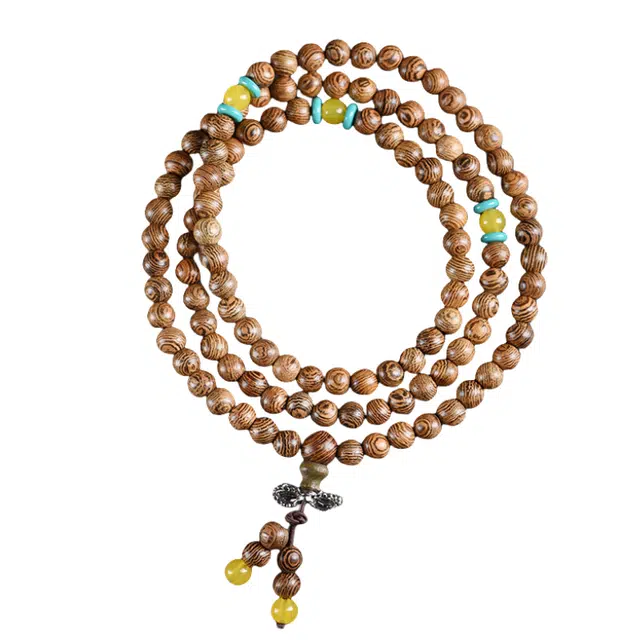 舞依翡 文玩佛珠 鸡翅木 手串 男女同款情侣款