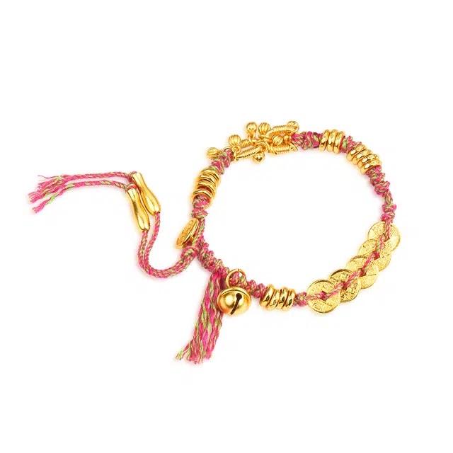 谧月珠宝 平安锦鲤守护吉祥新中式国风本命年锦鲤吞金兽招财纳福时来运转精致百搭精美礼盒复古文艺轻奢风好运 合金 手链 男女同款情侣款