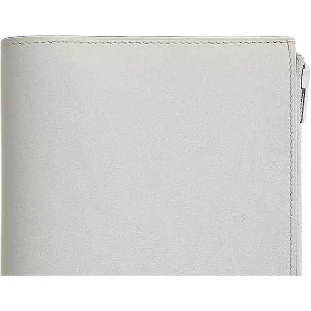 HERMES EAZIP Swift 12 Blanc Casse