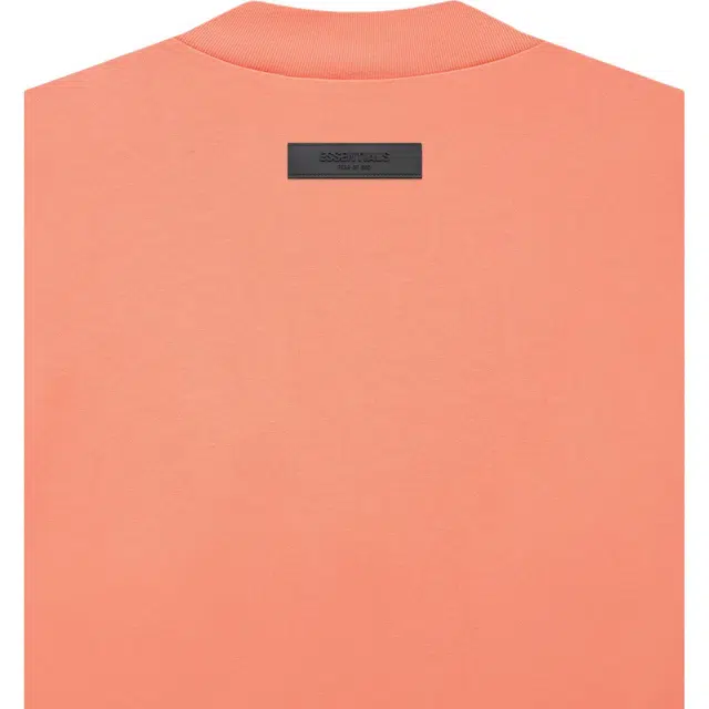 Fear of God Essentials FW22 Ss Tee Coral LogoT