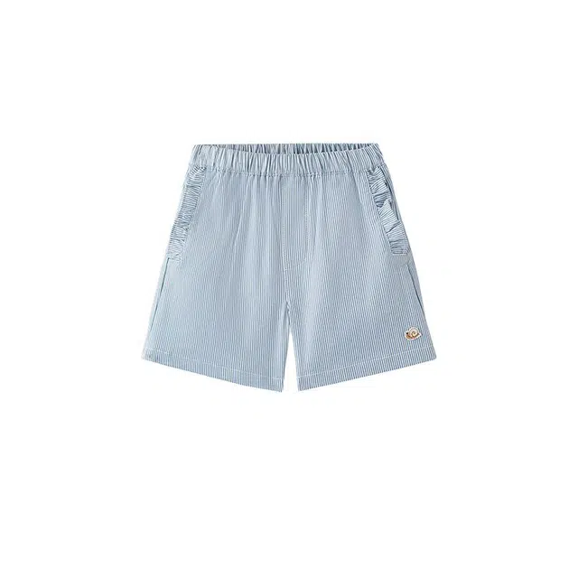 英氏 休闲条纹透气短裤 婴幼童