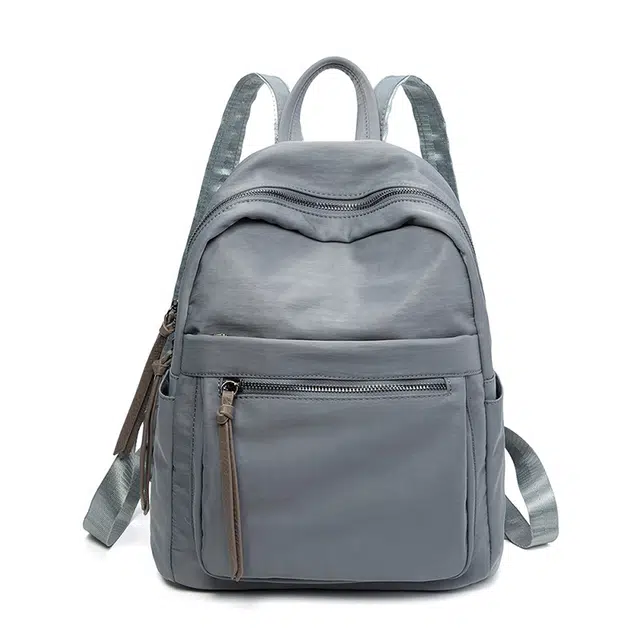 维尼奥 轻巧便携初中生通勤出游纯色百搭时尚 牛津布 双肩包 女款 多色