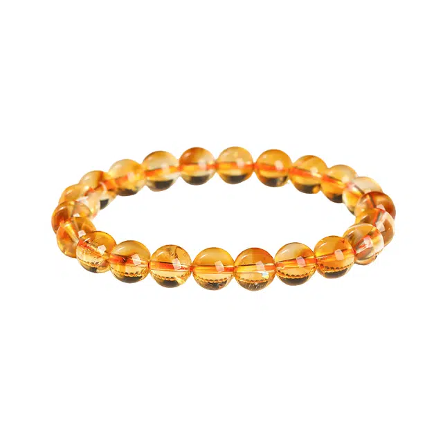 金大福 招财珠串 搞钱搞事业财运连连招财纳福八方来财新中式气质甜美温柔精致气质小众高级感#好运 黄水晶 手串 男女同款情侣款