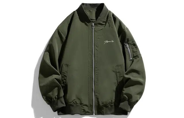 王者荣耀 美式圆领飞行员外套重磅宽松舒适休闲百搭工装街头夹克衫 鲁班七号款 男女同款