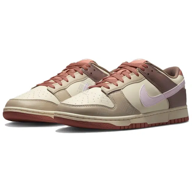 Nike Dunk Low White Green Pink