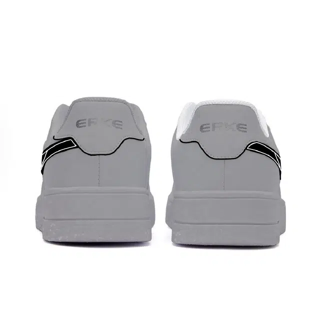 【定制球鞋】鸿星尔克 空军一号 二次元线条 时尚百搭 复古潮流 耐磨透气防滑 低帮 板鞋 男女同款 白