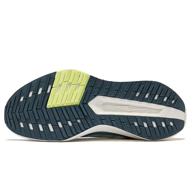 鸿星尔克 型跑 舒适 百搭减震回弹 低帮 城市通勤跑步鞋 男款 浅灰绿鼠尾草叶