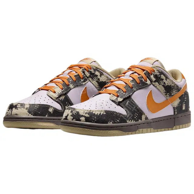 Nike Dunk Low White Black Orange