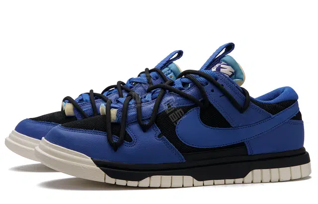 Nike Air Dunk Jumbo Black UniversityBlue