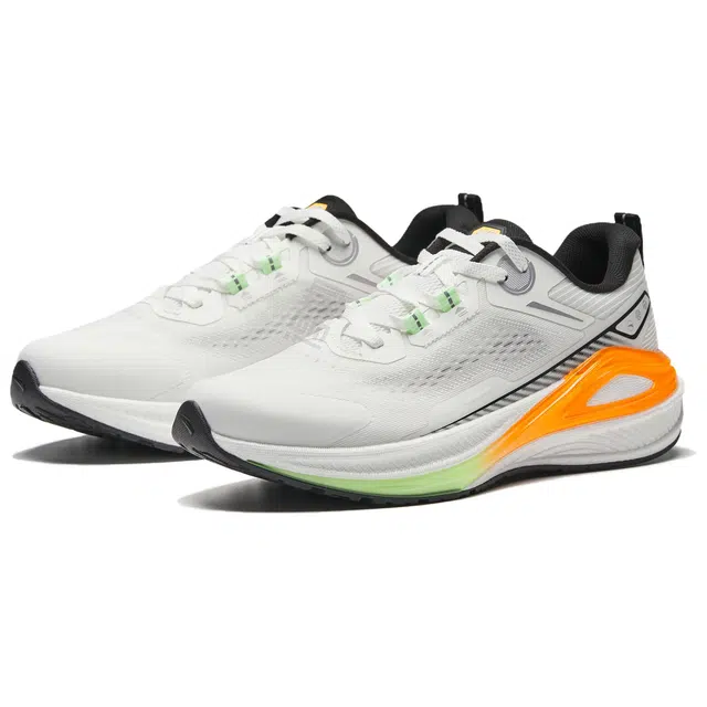 超级安踏 缓途 舒适 百搭防滑耐磨 低帮 休闲跑步鞋 男款 白色