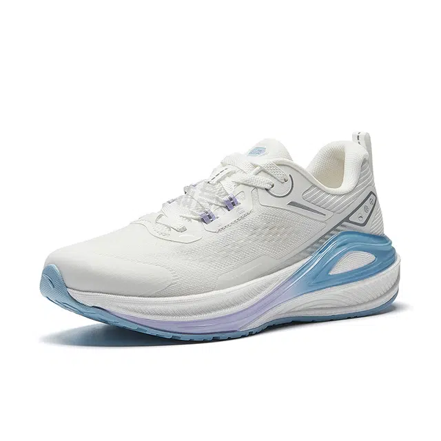 超级安踏 缓途 舒适 百搭防滑耐磨 低帮 休闲跑步鞋 女款 白色