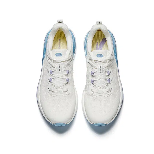 超级安踏 缓途 舒适 百搭防滑耐磨 低帮 休闲跑步鞋 女款 白色