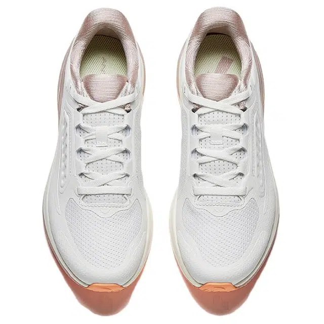 超级安踏 旅逸 舒适百搭耐磨防滑透气 低帮 城市通勤休闲跑步鞋 女款 白色