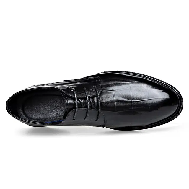 罗蒙 牛剖层革 舒适耐磨舒适百搭 正装皮鞋 男款