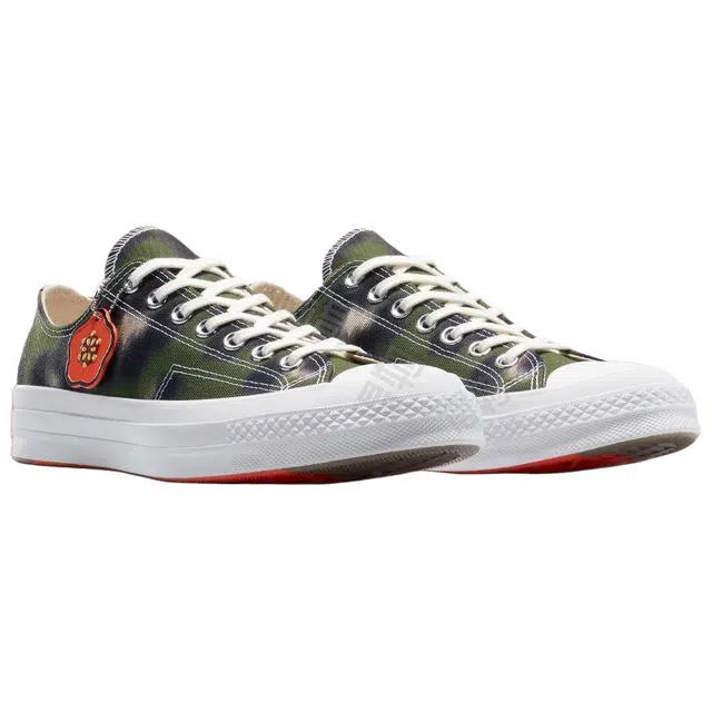 KENZO x Converse Chuck Taylor Ox Hana Leopard Cypress
