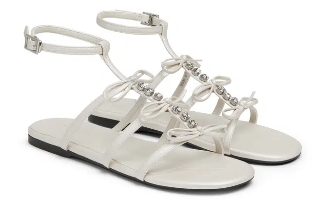 Charles & Keith Bow Detail Sandals