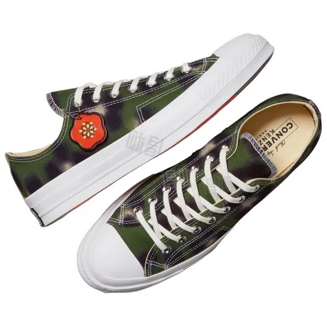 KENZO x Converse Chuck Taylor Ox Hana Leopard Cypress