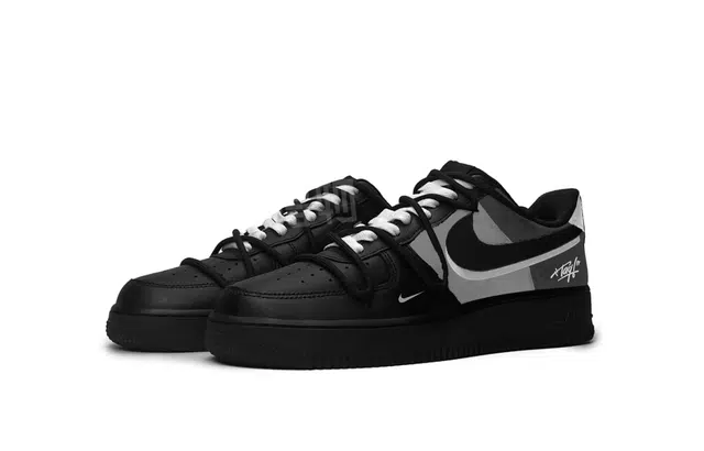 Nike Air Force 1 Black Grey