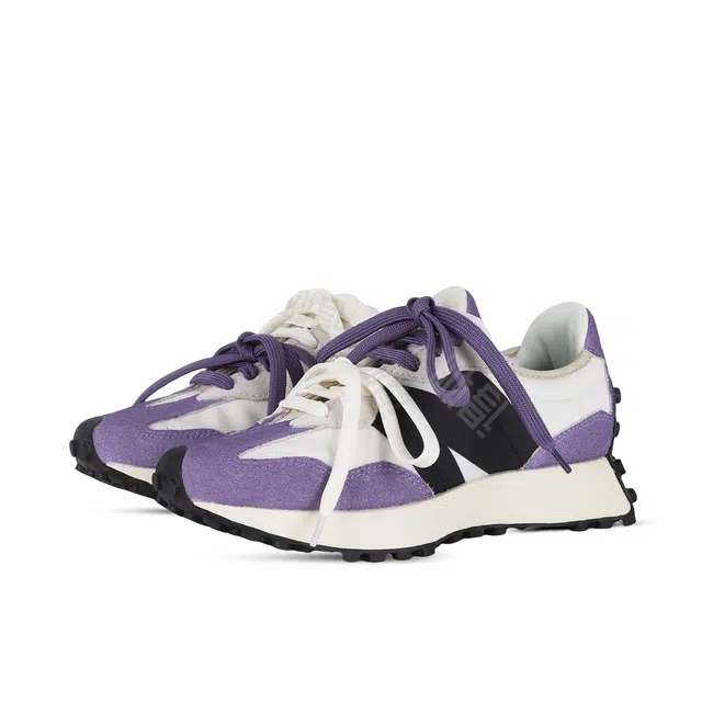 New Balance 327 White Purple