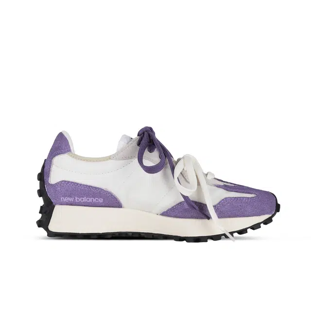 New Balance 327 White Purple