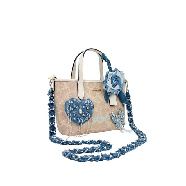 COACH City 15 Tote Lazy Cat