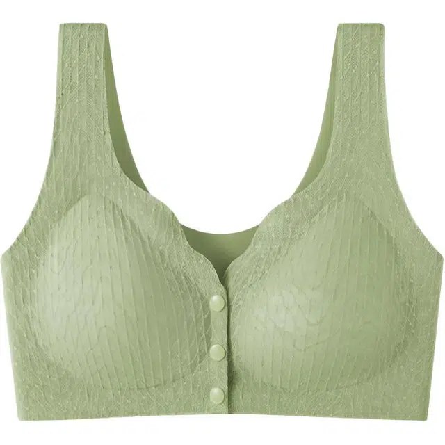 草本初色 前扣式舒适透气高弹美背无痕聚拢承托收副乳防下垂文胸 女款
