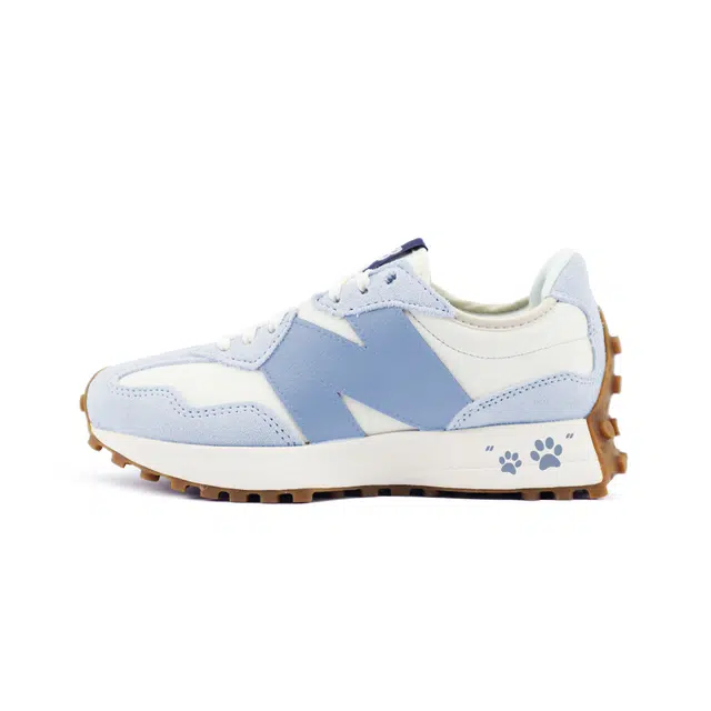 New Balance 327 White Blue