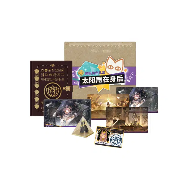 明日方舟 佩佩  埃及猫太阳甩在身后精致萌趣可爱  谷圈礼盒