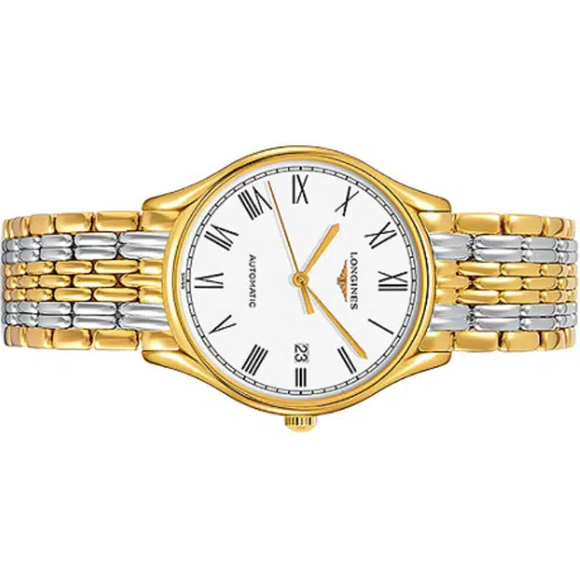 LONGINES 38.5mm PVD PVD L4.960.2.11.7