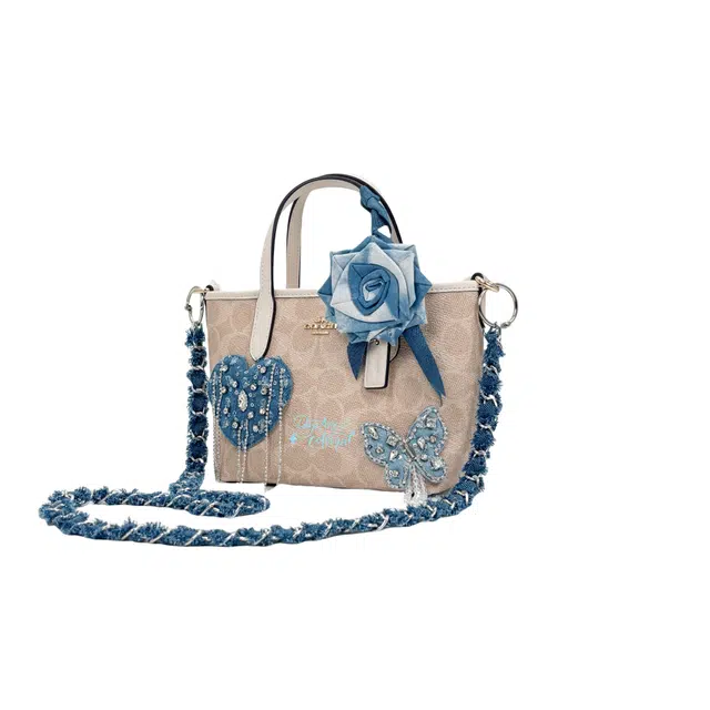 COACH City 15 Tote Lazy Cat