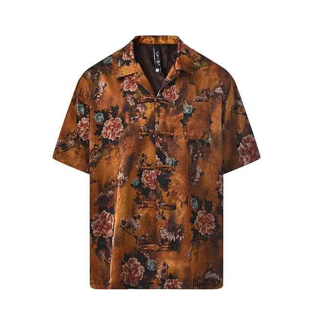 Sanshengliubu Huabu Short Sleeve Shirt
