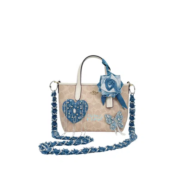 COACH City 15 Tote Lazy Cat