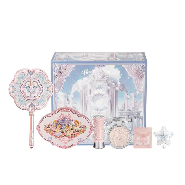 花知晓 樱花牛奶礼盒彩妆套装 易上色气色 六件套