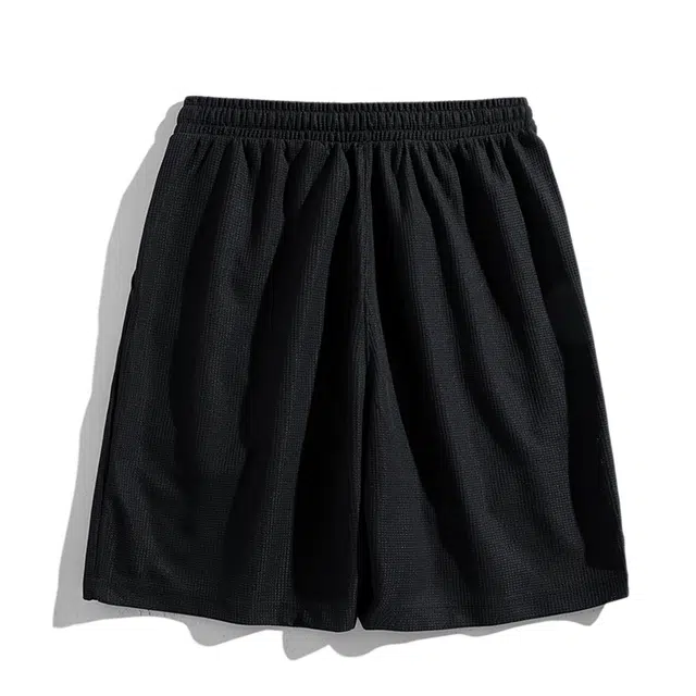 巴塞罗那足球俱乐部 夏季潮牌轻薄透气肌理感薄裤子户外运动五分裤休闲短裤 男女同款