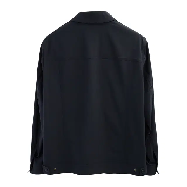 丹宁哲学 高档凉感抗皱长袖翻领修身夹克 男款