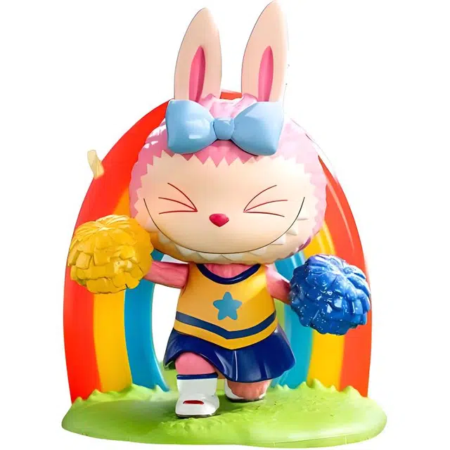 POP MART LABUBU Cheerleader Keychain