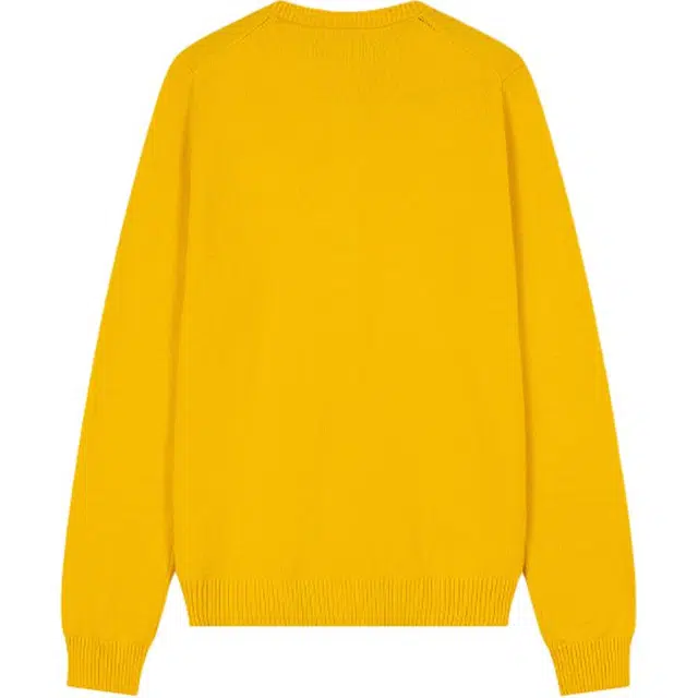 奇迹街区 美式复古开衫潮牌宽松纯色百搭长袖针织衫 男女同款