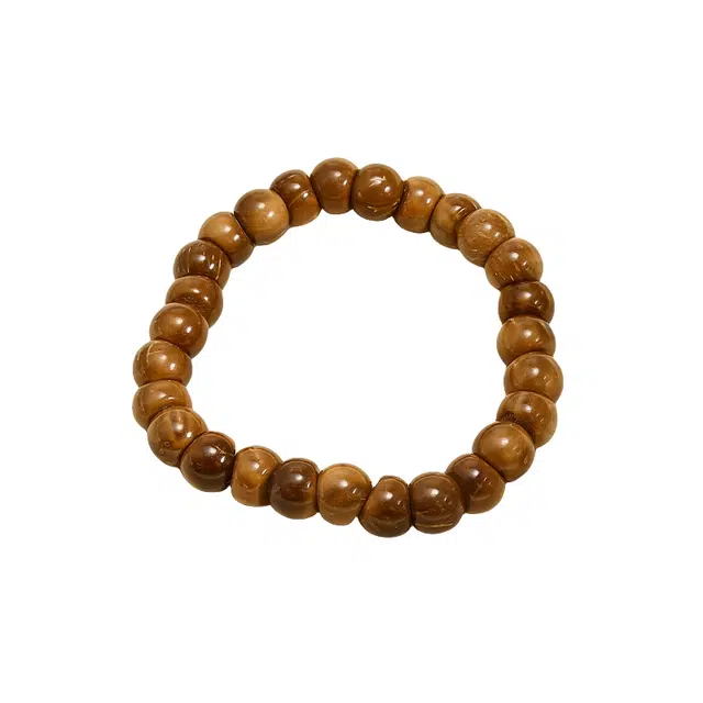 宣华意 蒜瓣大肠斜切单圈 新中式国风小手捻文玩绕指柔 库克 手串 男女同款情侣款