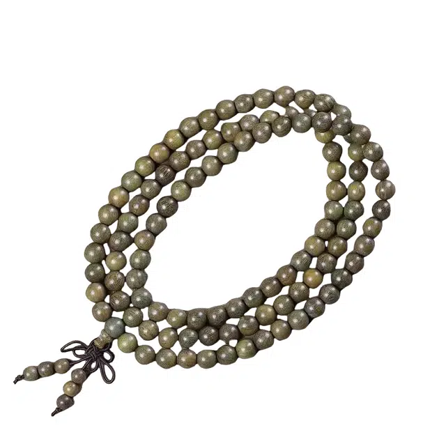 舞依翡 莲花 绿檀 手串 男女同款情侣款