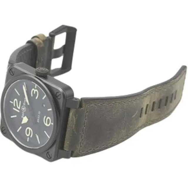 BELL ROSS 100 42mm BR0392-BL3-CESCA